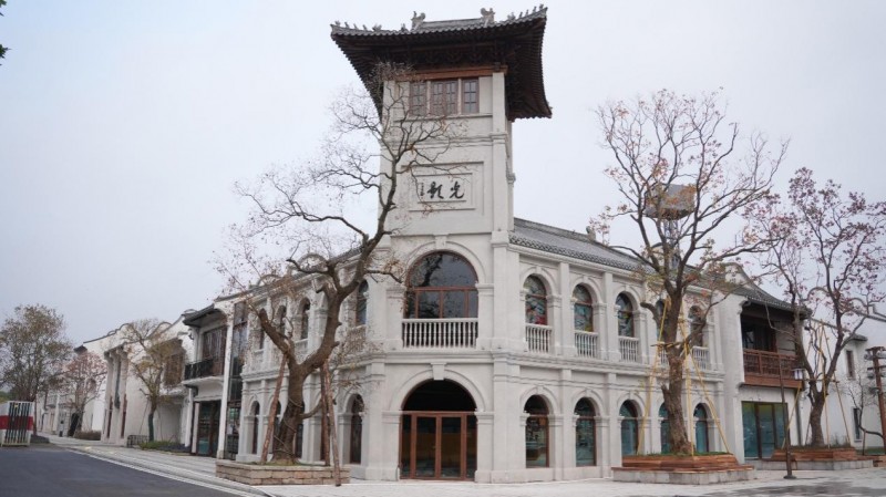 惊艳亮相！中建八局总承包公司承建的无锡惠山古镇映月里街区正式开街