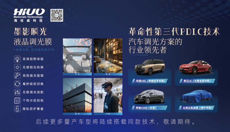 海优威“墨影瞬光”成功试配丰田，上车彰显产品硬实力
